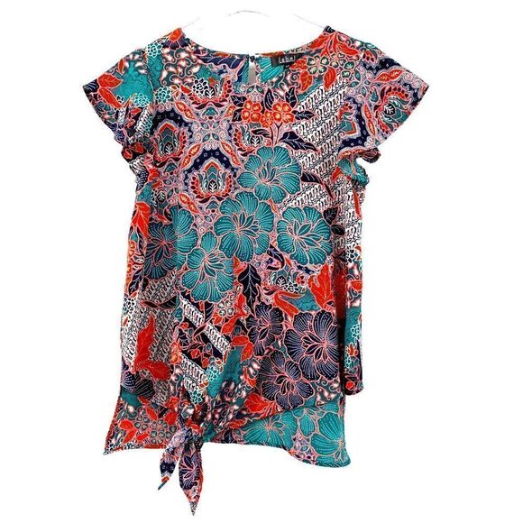 Rachel Roy Floral Top Size S - Picture 2 of 7
